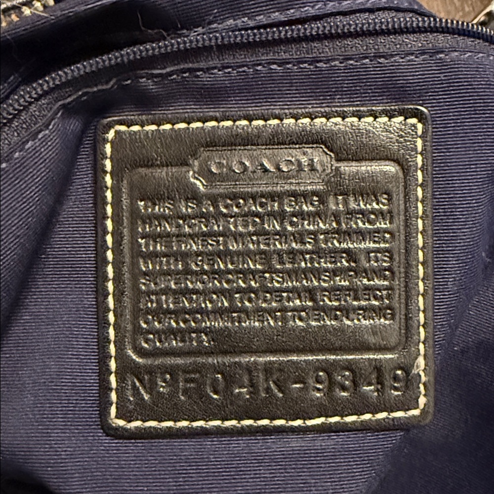 Y2K Coach Purse with Bag and Dust Bag - Picture 7 of 9
